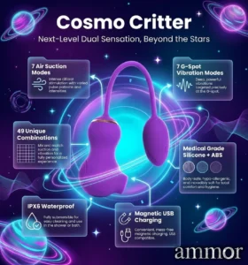 Cosmo Critter Dual Stimulation Vibrator