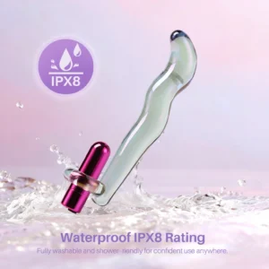 Twilight Glow Iridescent Glass Vibrator